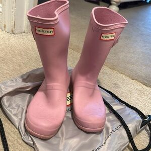 Hunter mid calf boots